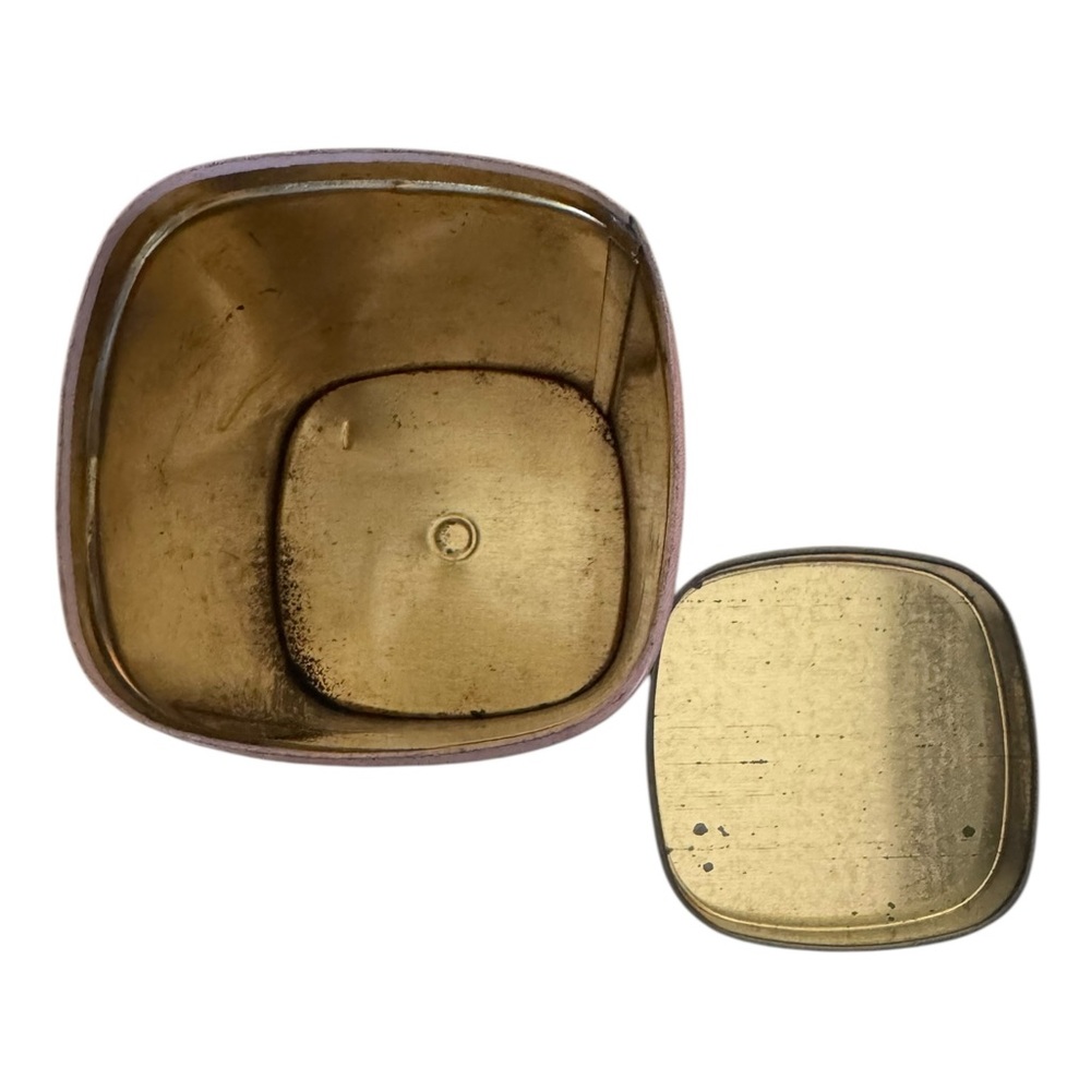 Small Floral Decorative Tin - Picture 3 of 9